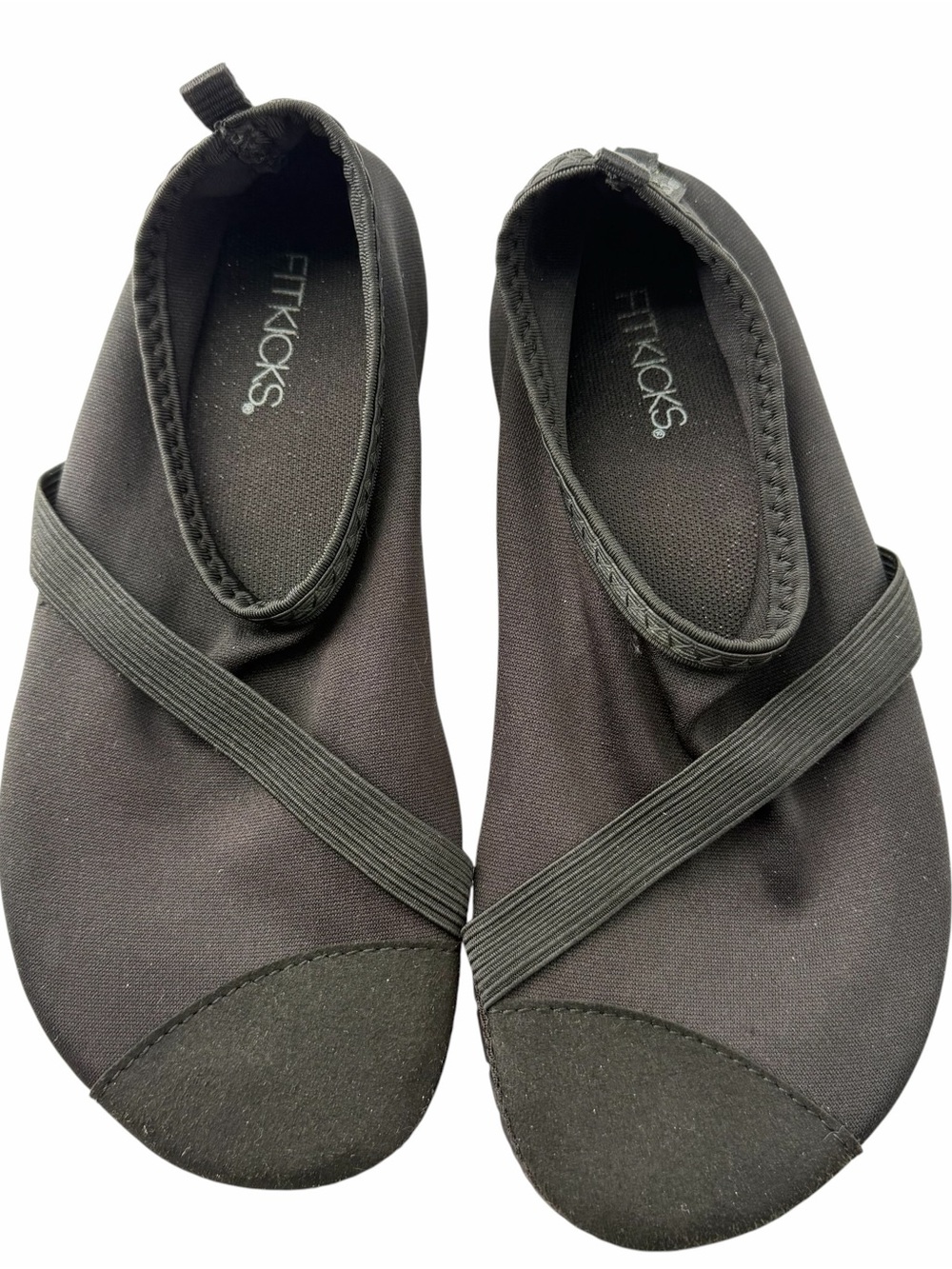 FitKicks Yoga Barefoot Minimalist Slip-On Waterproof Foldable Travel Women’s S